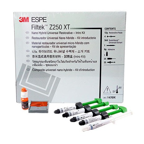 Resina Compuesta Filtek Intro Kit Z-250 XT 4 jeringas 3M