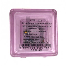 Tubos Bondeables Glint Roth   Kit 4pz Borgatta