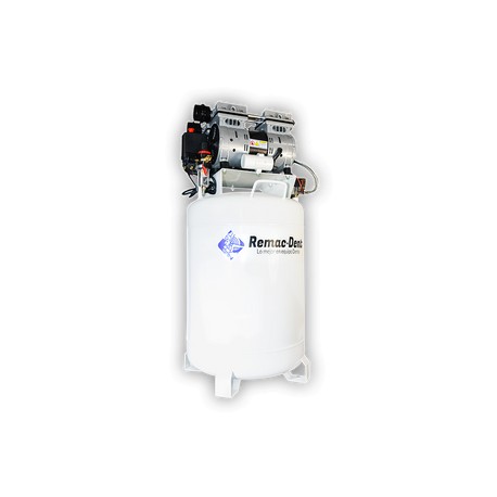 Compresor Libre de Aceite 2 Hp 72 lts Remac Dent