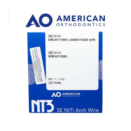 Arco Niti 10pz American Orthodontics
