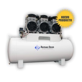 Compresor Libre de Aceite 6 Hp 150 lts. Remac Dent