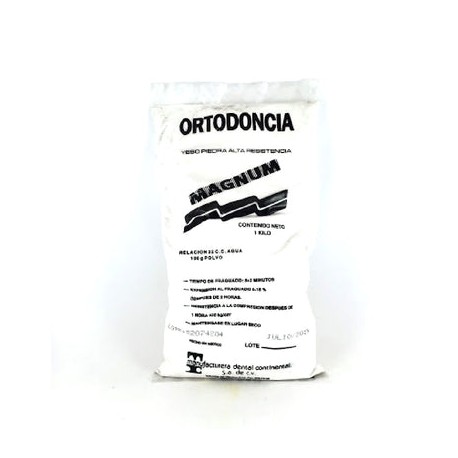 Yeso Ortodoncia Tipo 3 1kg Magnum