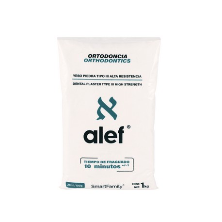 Yeso Ortodoncia Tipo lll 1kg Alef