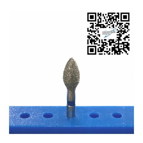 Fresa Diamante Flama Grano Medio FO-25 Pza DT