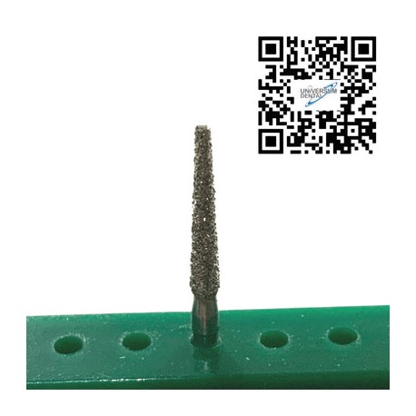 Fresa Diamante Troncocónica Punta Plana Grano Grueso TF-13C Pza DT