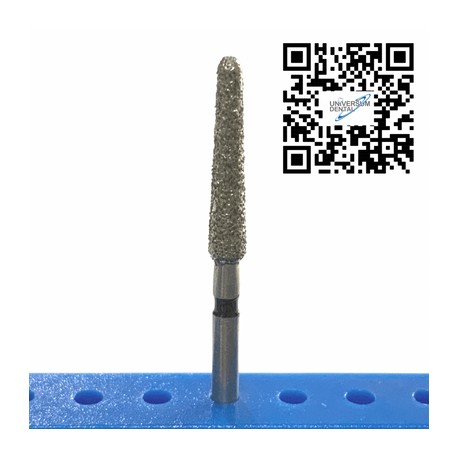 Fresa Diamante Tallo Largo Troncocónica Punta Redonda Grano Medio TR-X15S Pza DT