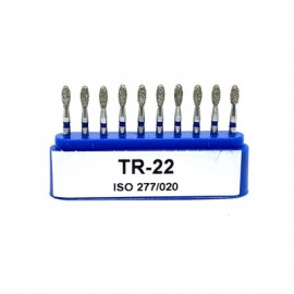 Fresa Diamante Balón TR-22 10 pz. DT