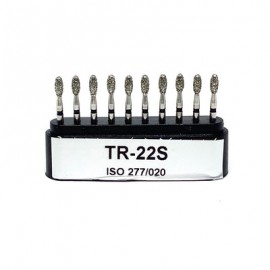 Fresa Diamante Balón TR-22S 10 pz. DT