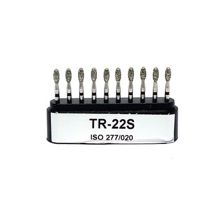 Fresa Diamante Balón TR-22S 10 pz. DT