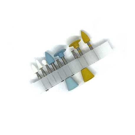 Goma Pulido Diamante Para Porcelana 9pz DT