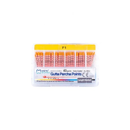 Gutapercha LM F1 Tipo Protaper Metabiomed