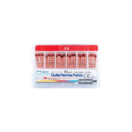 Gutapercha LM F2 Tipo Protaper Metabiomed