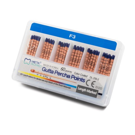 Gutapercha LM F3 Tipo Protaper Metabiomed