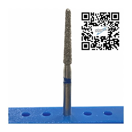Fresa Diamante Tallo Largo Troncocónica Punta Redonda Grano Medio TR-X12 Pza DT