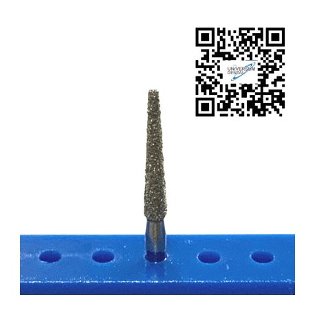 Fresa Diamante Troncocónica Punta Plana Grano Medio TF-13 Pza DT