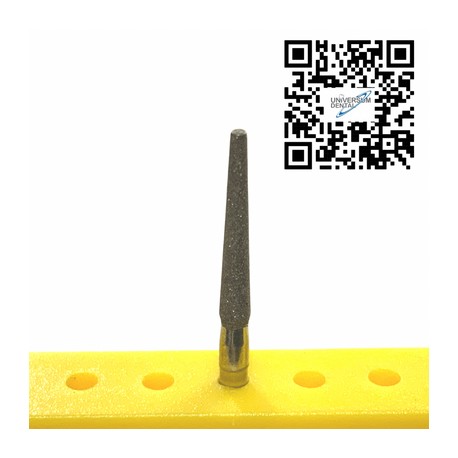 Fresa Diamante Troncocónica Punta Plana Grano XFino TF-13EF Pza DT