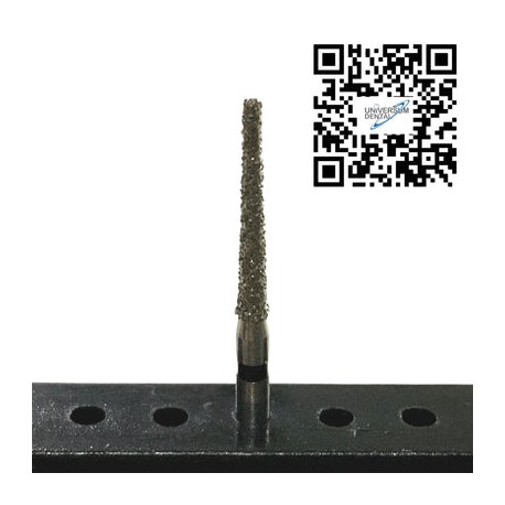 Fresa Diamante Troncocónica Punta Plana Grano XGrueso TF-11S Pza DT