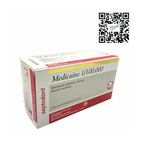 Medicaine 1/100:000 50 Pz Septodont