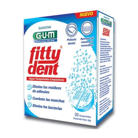 Pastillas limpiadoras Fitty dent Gum